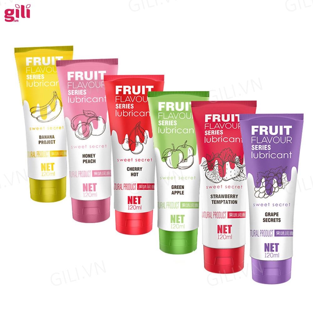 Gel bôi trơn Olo Sweet Secret Fruit Flavour hương táo 120ml chính hãng