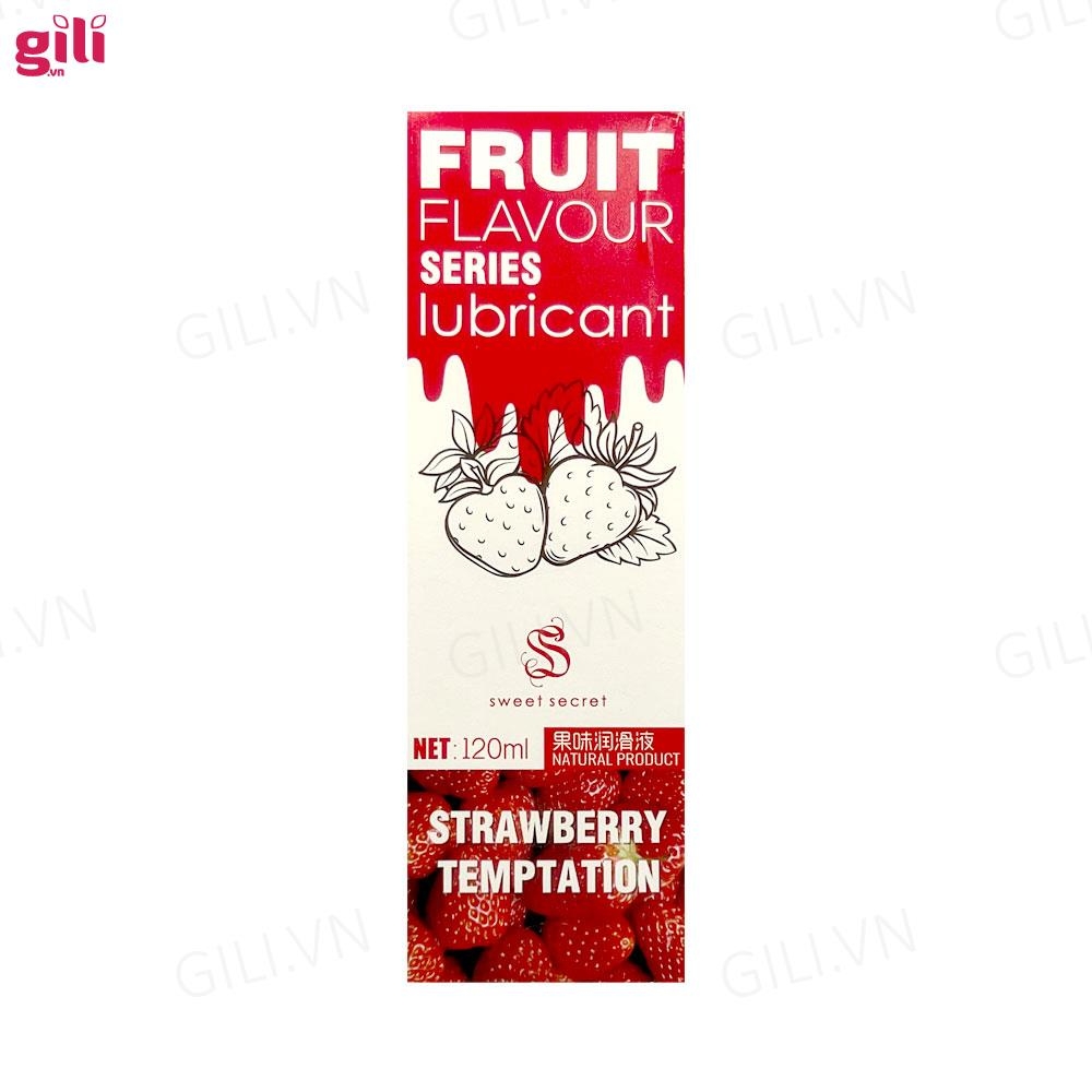 Gel bôi trơn Olo Sweet Secret Fruit Flavour hương dâu 120ml chính hãng