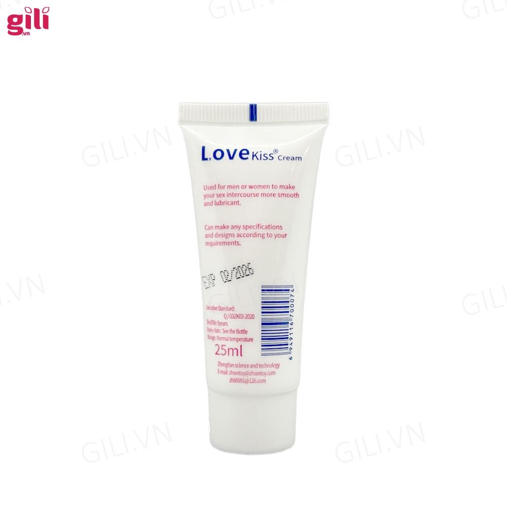 Gel bôi trơn hương nho Love Kiss chai 25ml chính hãng