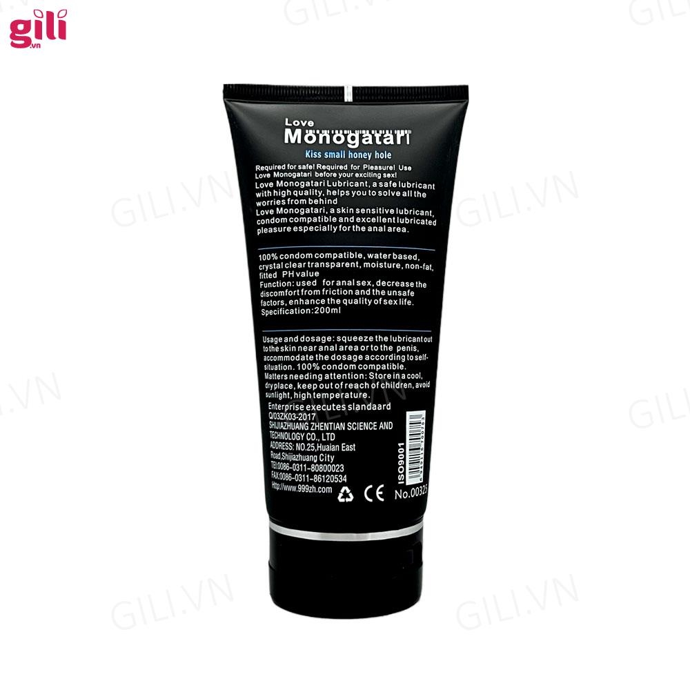 Gel bôi trơn hậu môn Love Monogatari 200ml chính hãng