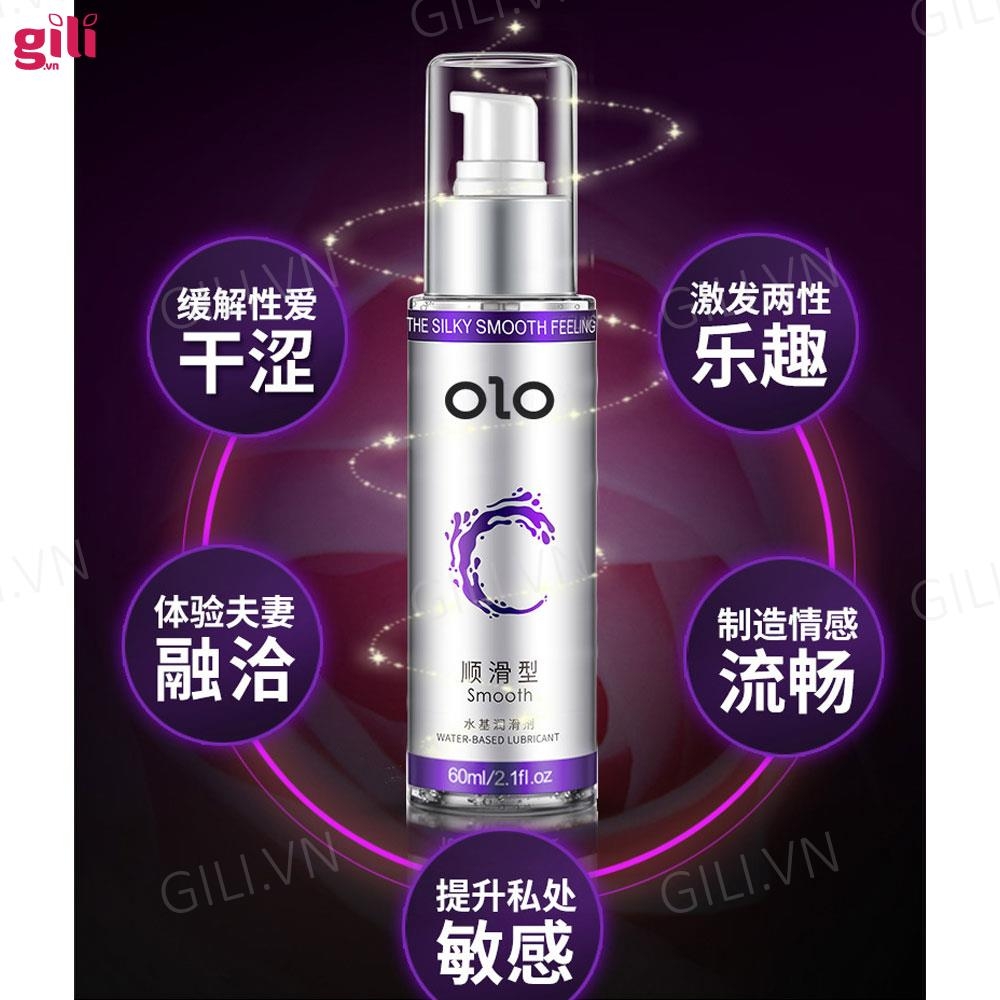 Gel bôi trơn tinh chất lô hội Olo Smoothing 60ml chính hãng