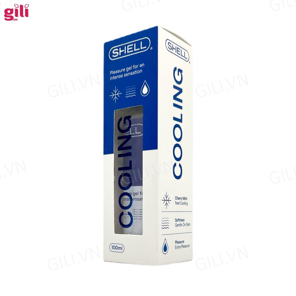 Gel bôi trơn tinh chất bạc hà Shell Cooling 100ml chính hãng