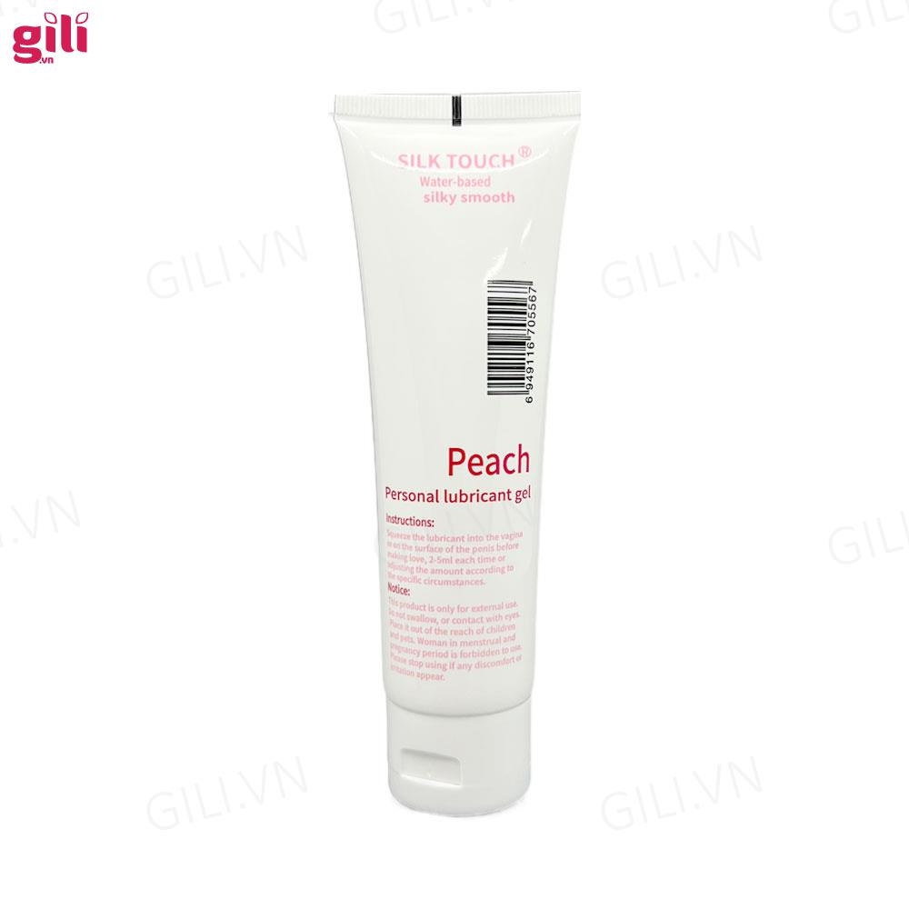 Gel bôi trơn hương đào Silk Touch Peach 100ml chính hãng