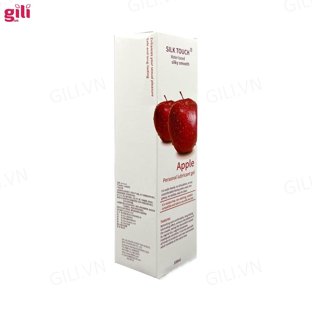 Gel bôi trơn hương táo Silk Touch Apple 100ml chính hãng