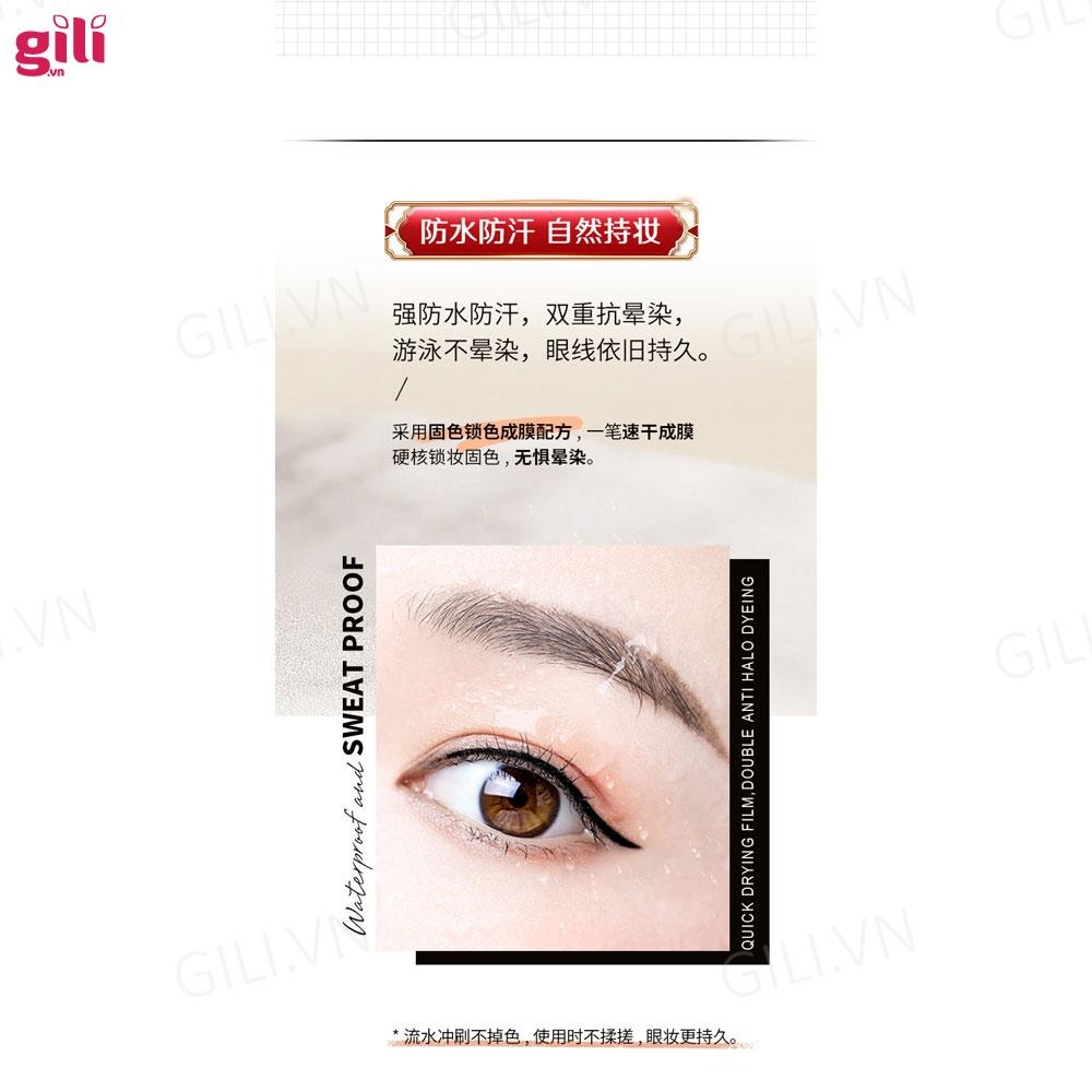 Kẻ mắt AGAG Eyeliner Pen kèm gương 1ml chính hãng