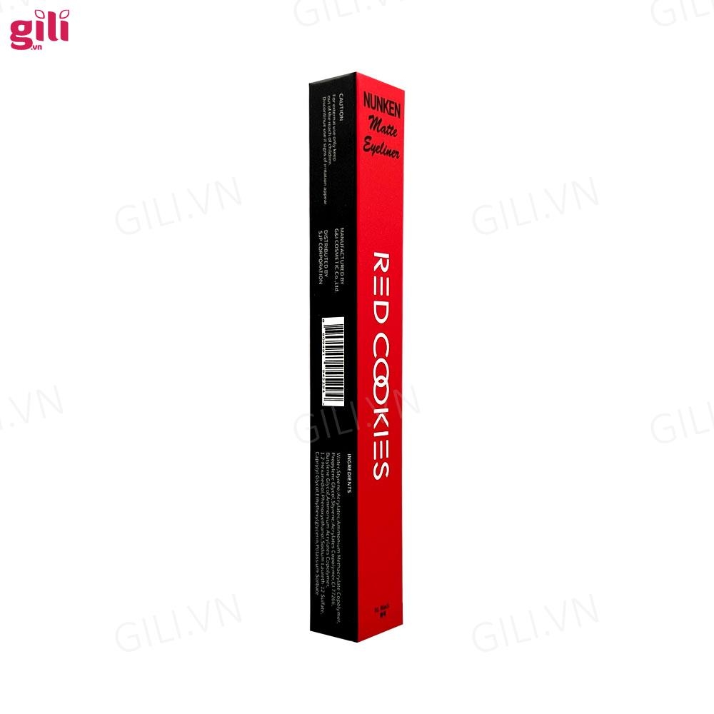 Kẻ mắt Matte Eyeliner Red Cookies 8gr chính hãng