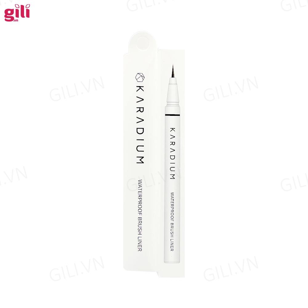 Kẻ mắt Karadium Waterproof Brush Liner 0.55gr chính hãng