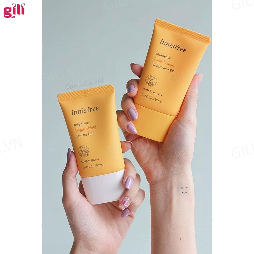 Kem chống nắng Innisfree Long Lasting Sunscreen Ex 50ml chính hãng