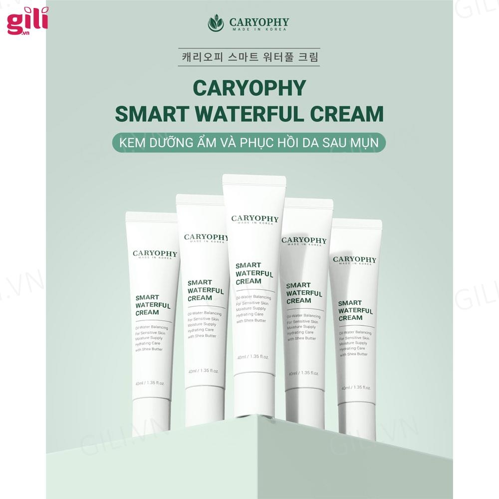 Kem dưỡng phục hồi Caryophy Smart Waterful Cream 40ml chính hãng