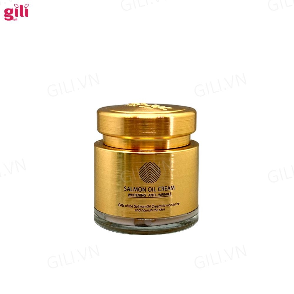 Kem dưỡng trắng da cá hồi Salmon Oil Cream 50ml chính hãng