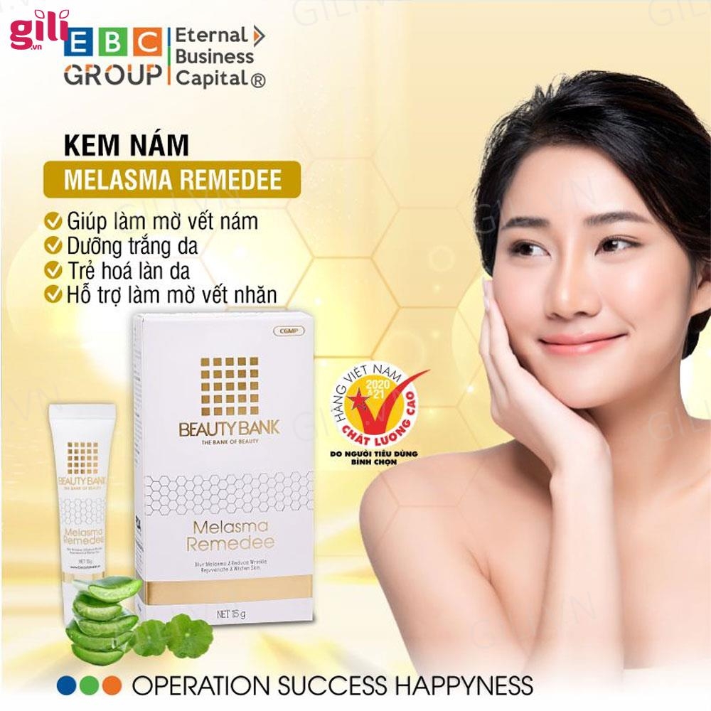 Kem dưỡng da ban đêm Beauty Bank Melasma Remedee 15gr chính hãng