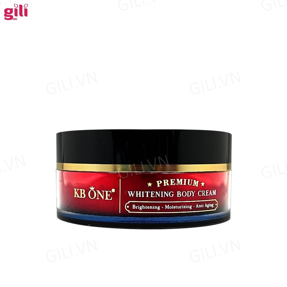 Kem Body KB One Sữa Tuyết Whitening Body Cream Premium 100gr chính hãng