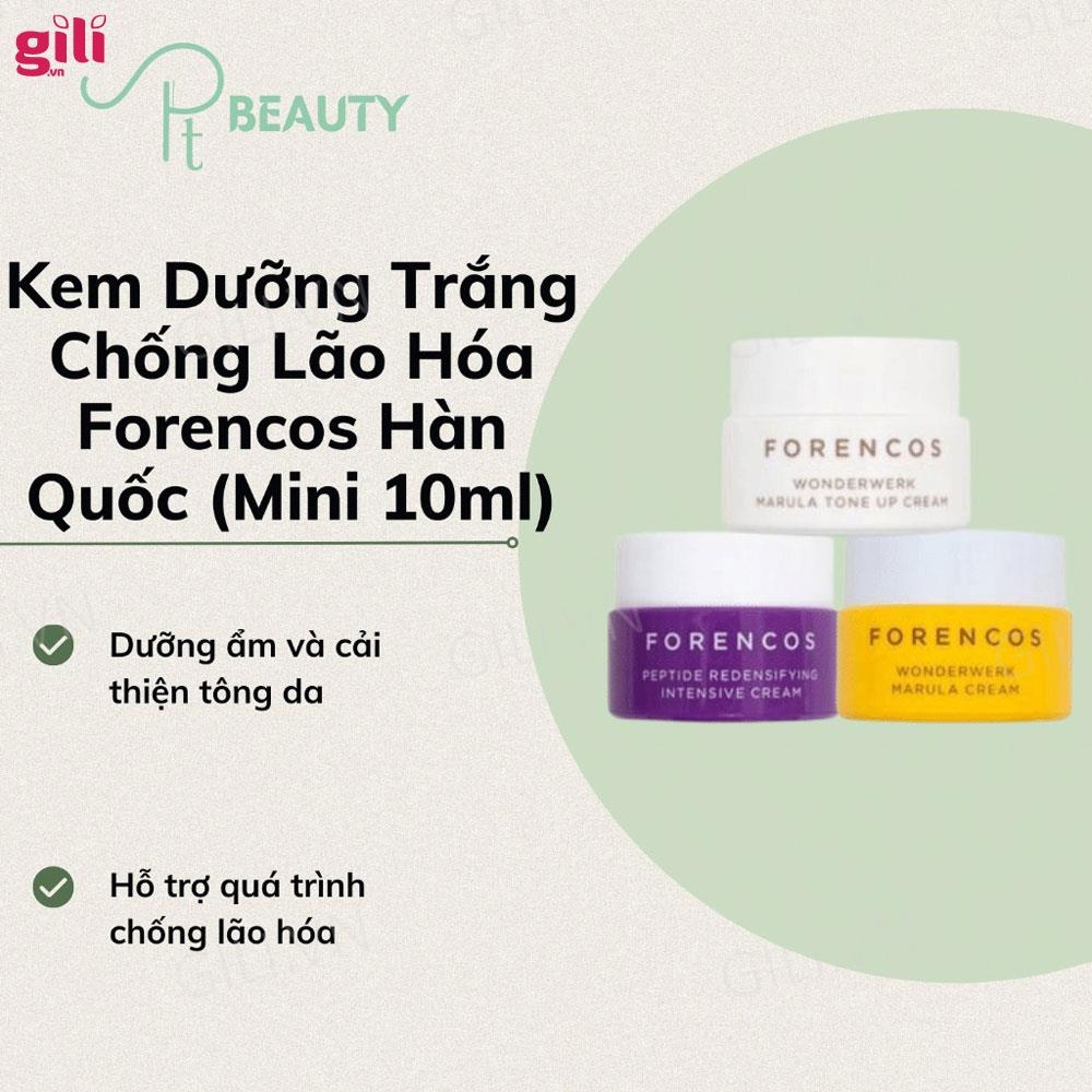 Kem dưỡng Forencos Peptide Redensifying Intensive Cream 10gr chính hãng