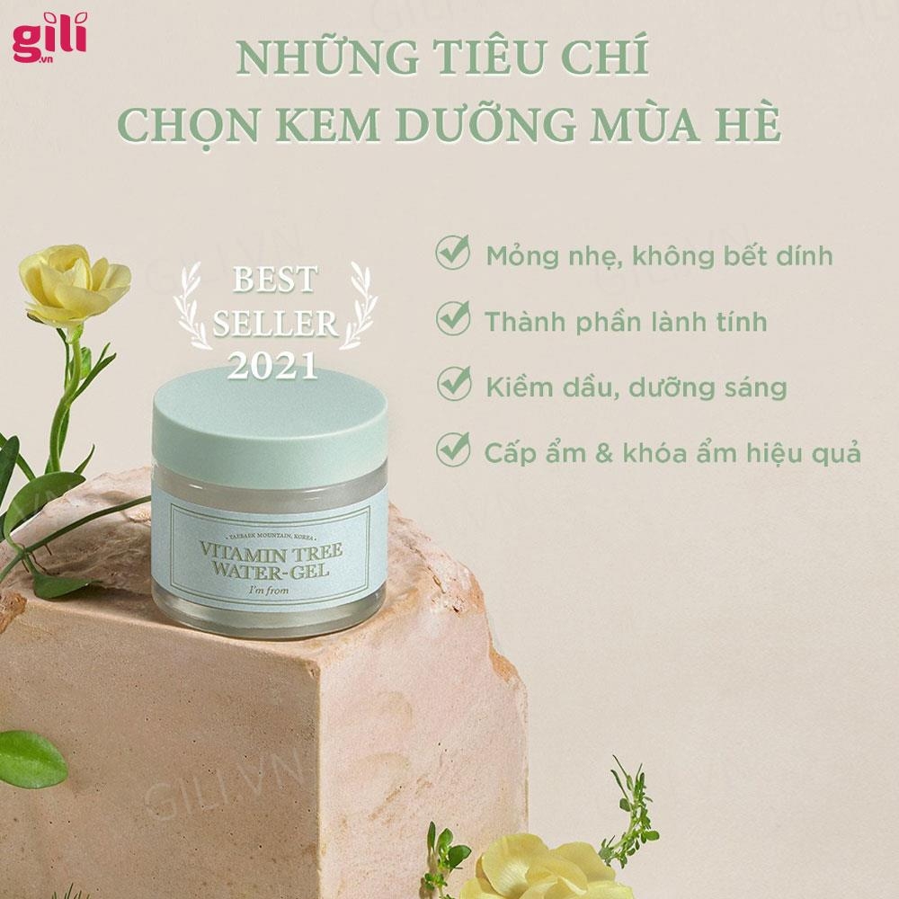 Kem dưỡng da I'm from Vitamin Tree Water Gel 75gr chính hãng