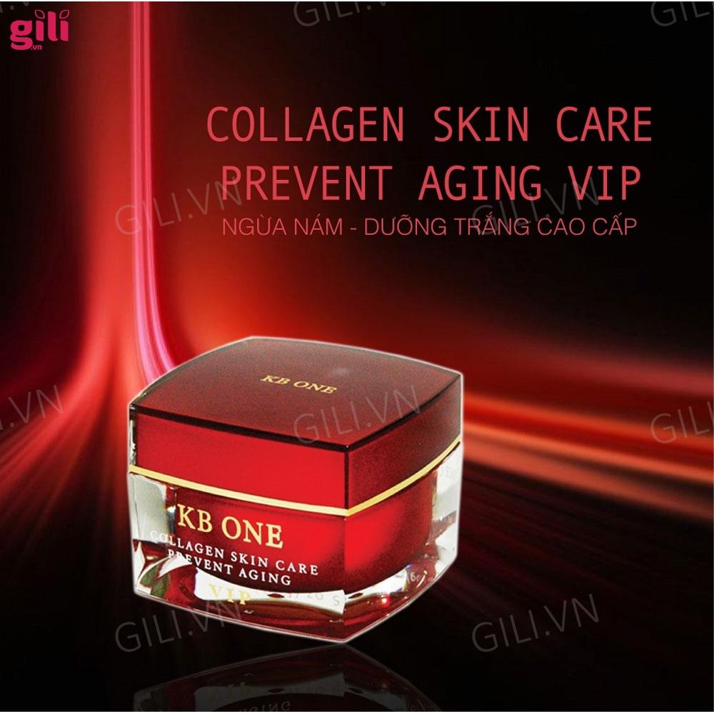 Kem dưỡng da KB One Collagen Skin Care Vip Đỏ 15gr chính hãng