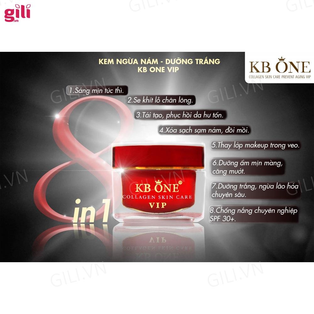 Kem dưỡng da KB One Collagen Skin Care Vip Đỏ 50gr chính hãng
