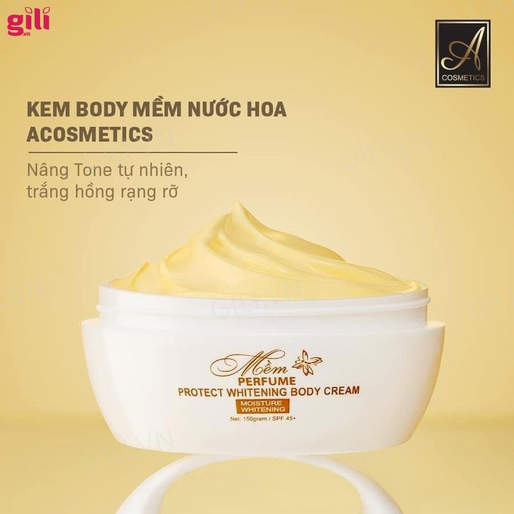Kem dưỡng trắng da Body Mềm A Whitening Cream Perfume 250gr chính hãng