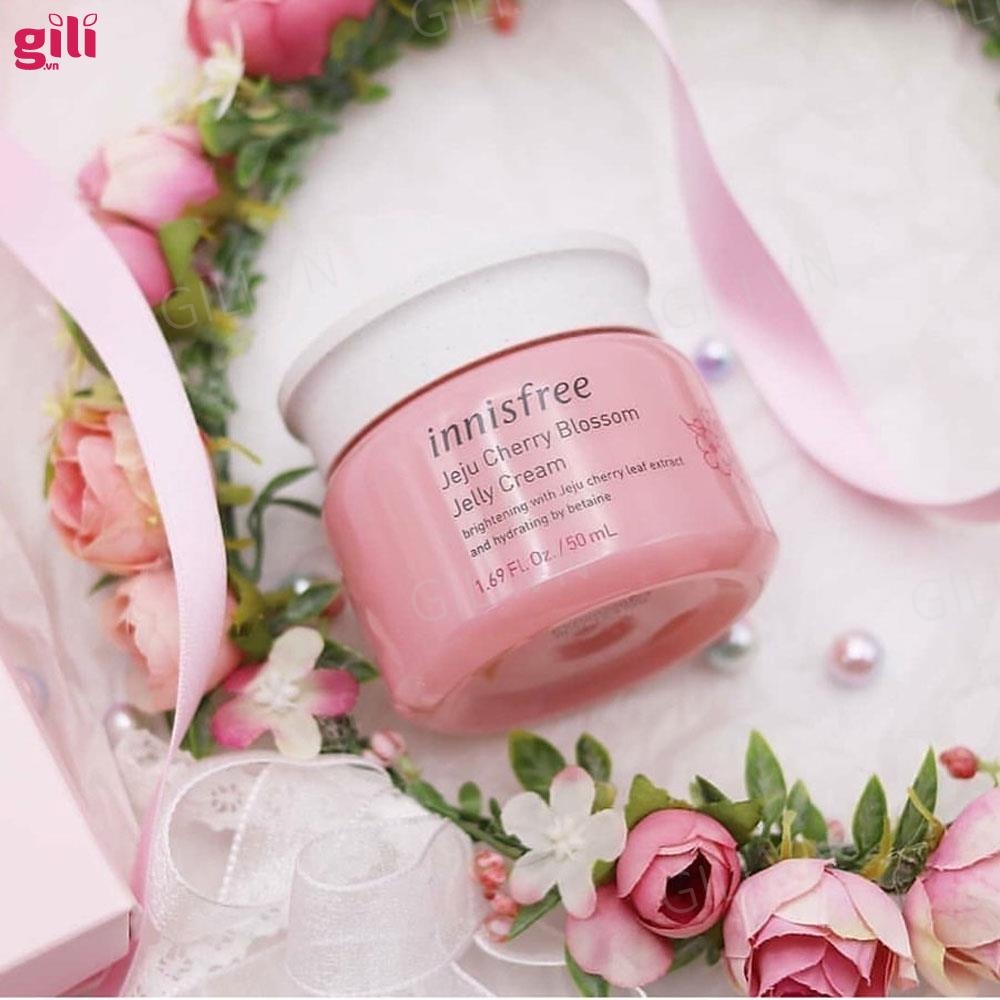 Kem Innisfree Jeju Cherry Blossom Jelly Cream 50ml chính hãng