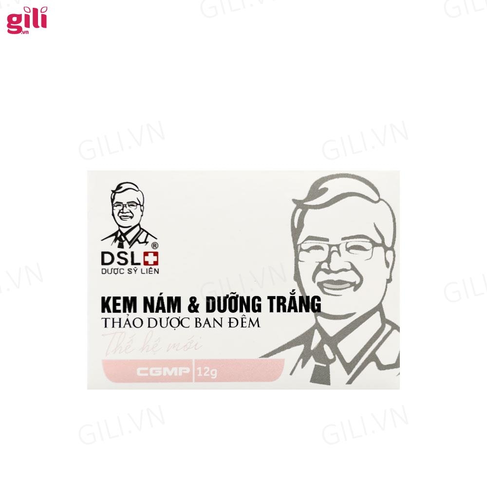 Kem nám dưỡng trắng thảo dược Dược Sĩ Liên ban đêm 12gr chính hãng