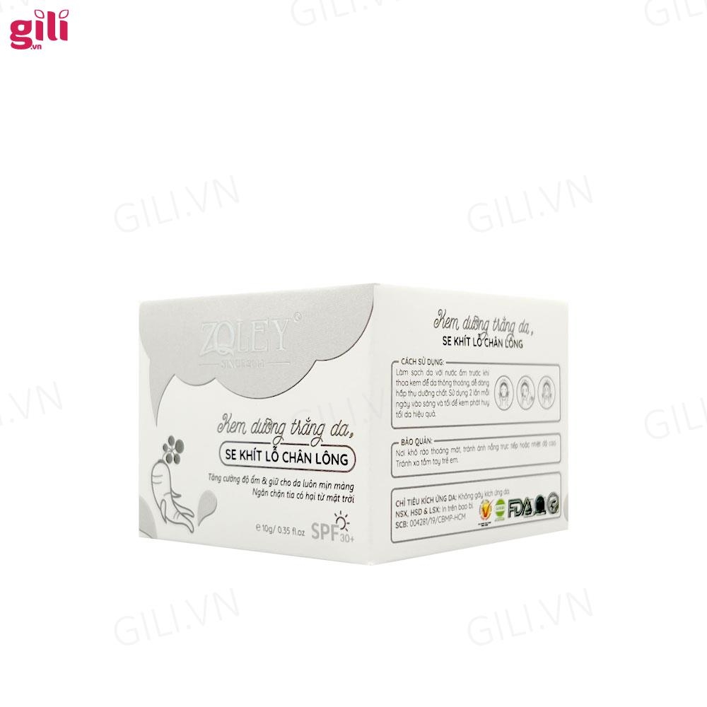 Kem dưỡng trắng da Zoley White Skin Care SPF30+ 10gr chính hãng