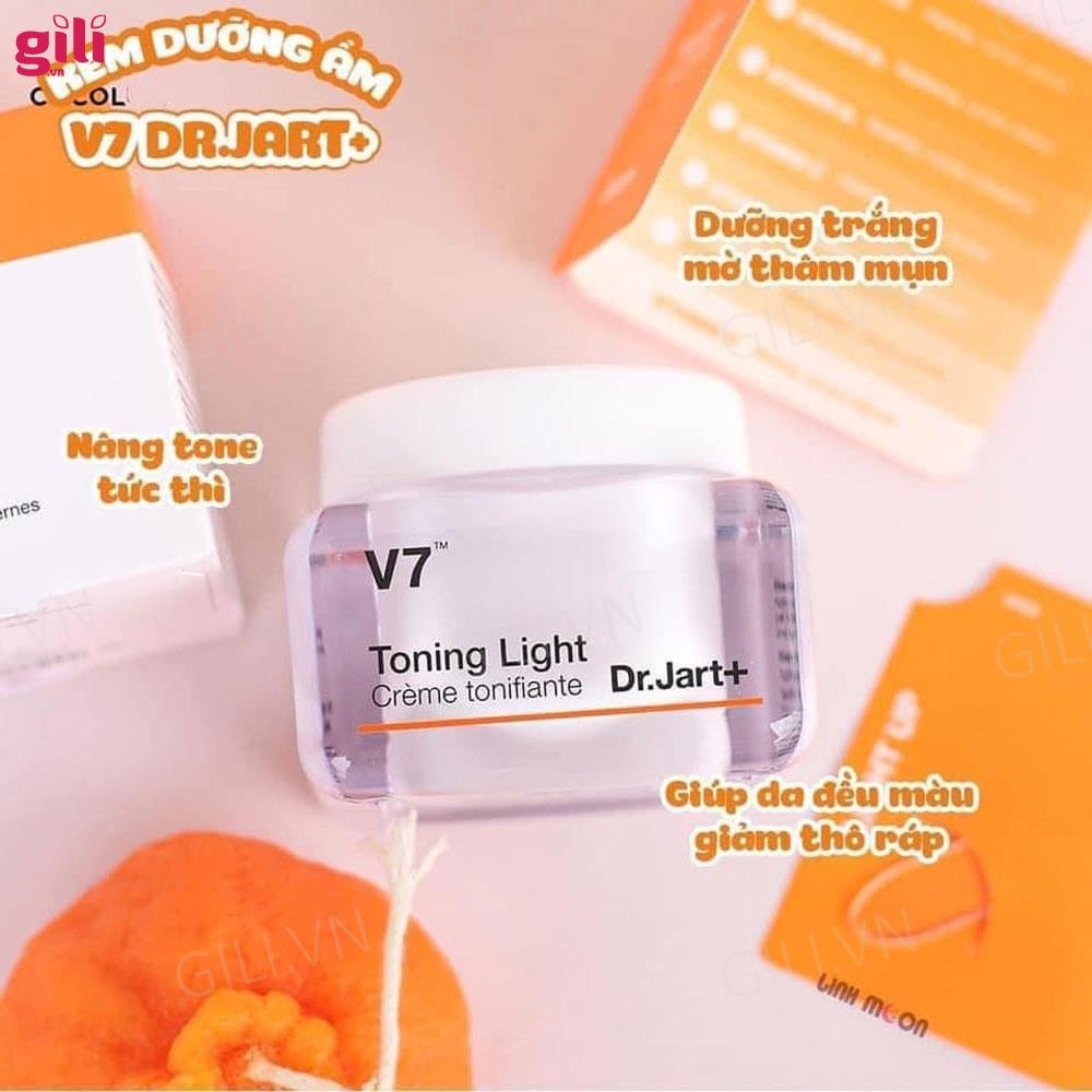 Kem dưỡng trắng da V7 Toning Light Dr Jart 50ml chính hãng