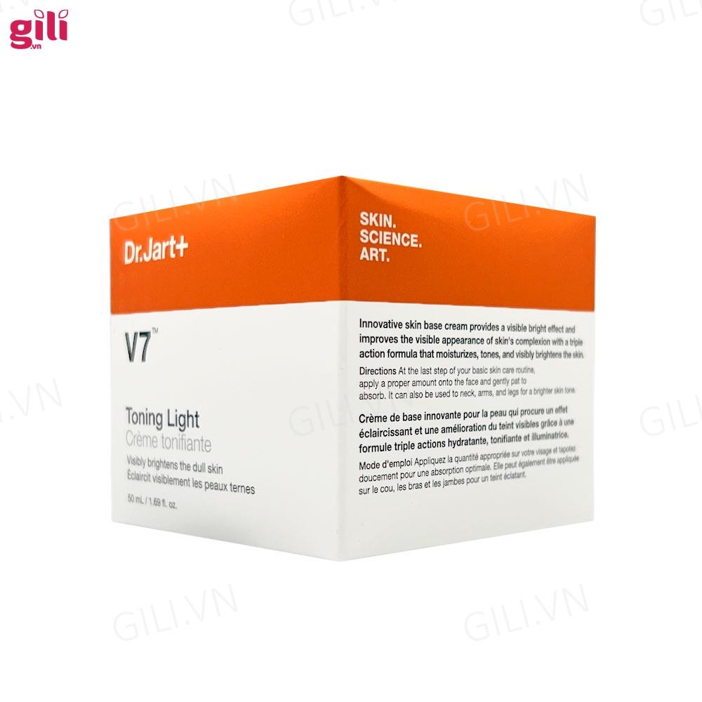 Kem dưỡng trắng da V7 Toning Light Dr Jart 50ml chính hãng