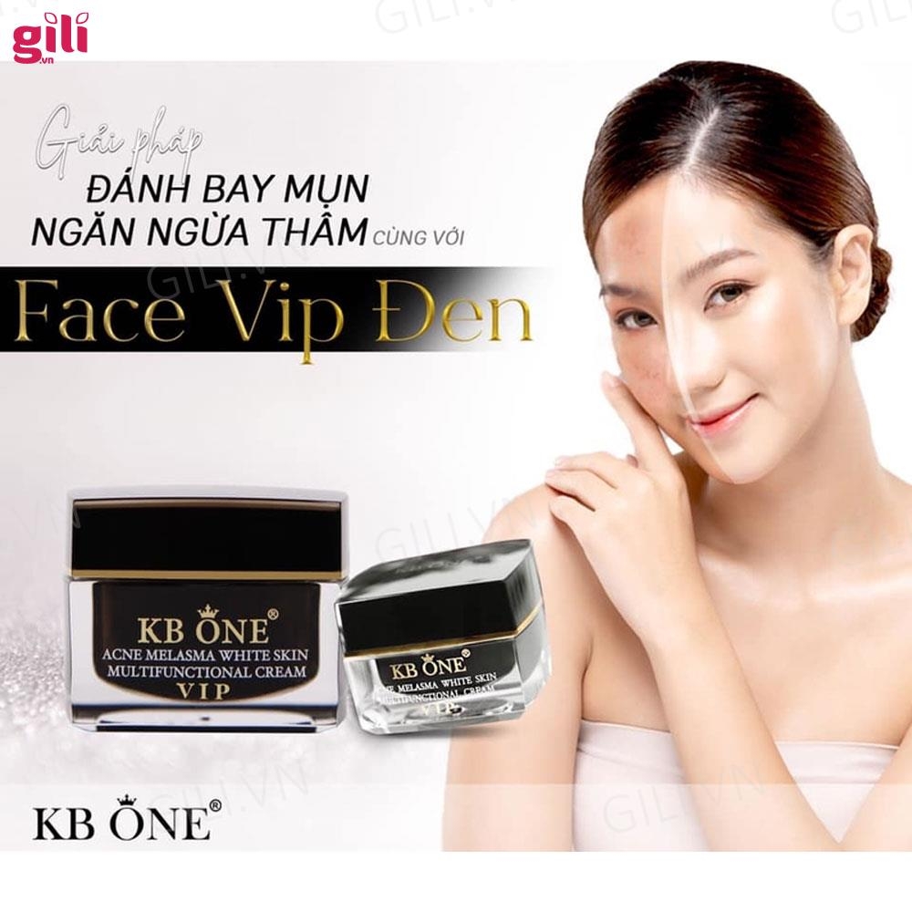 Kem ngừa mụn thâm KB One Acne Melasma Vip Đen 15gr chính hãng