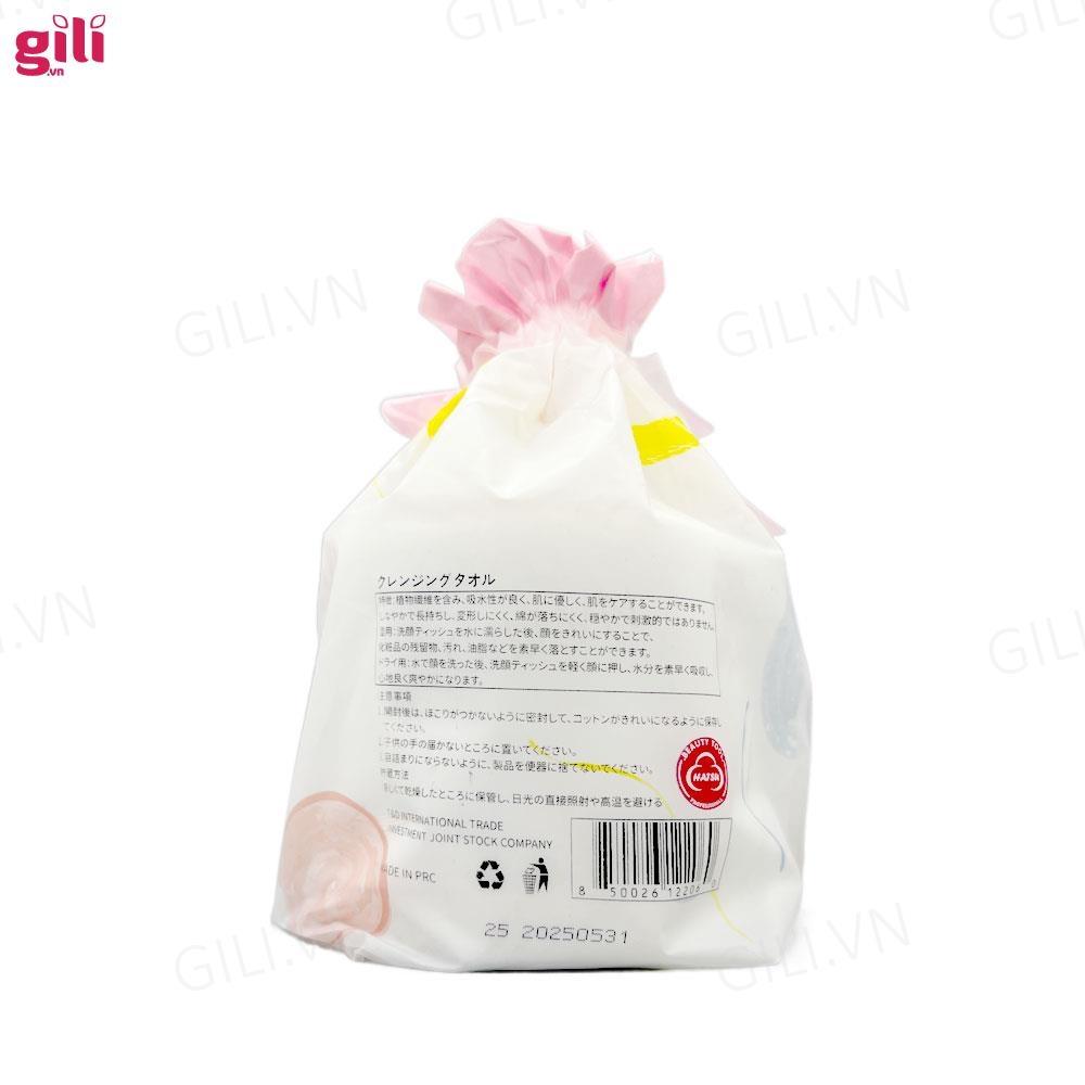 Khăn Lau Mặt Đa Năng Hatsu 40 Khăn 150gr Chính Hãng