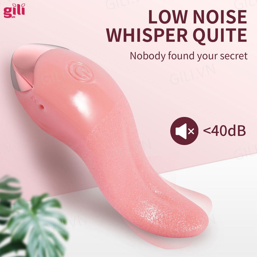 Lưỡi liếm massage Tongue Vibrator phát nhiệt chính hãng