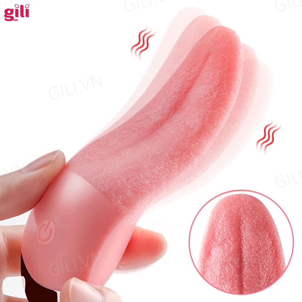 Lưỡi liếm massage Tongue Vibrator phát nhiệt chính hãng