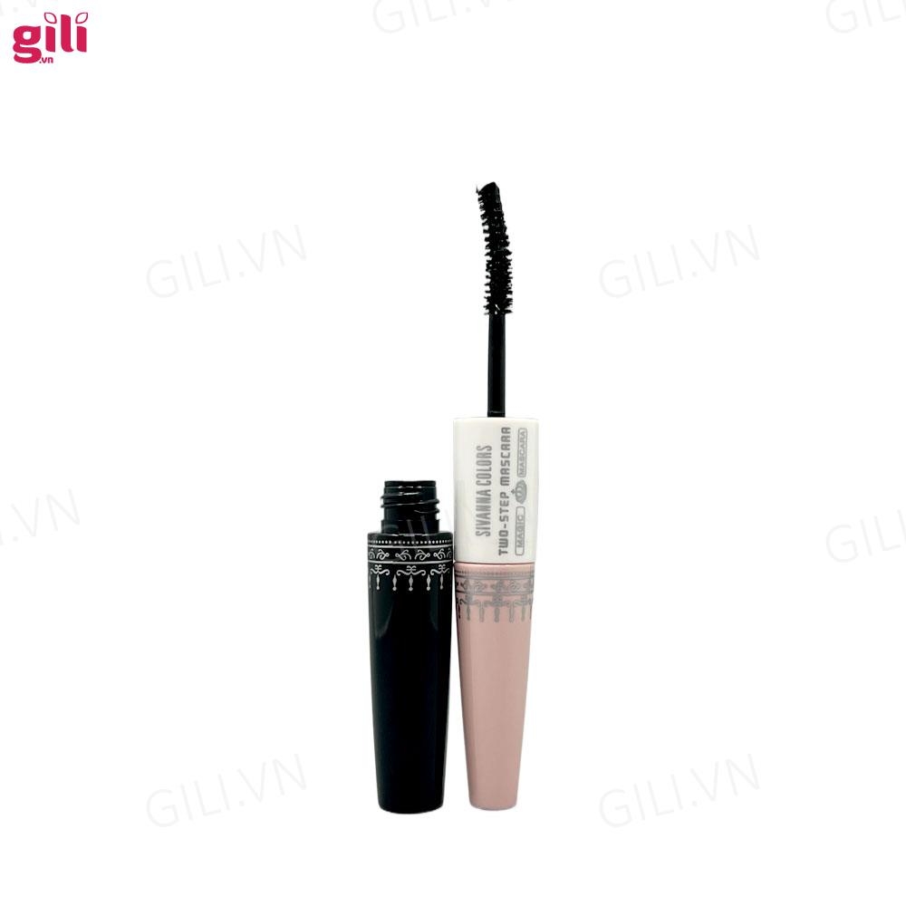 Mascara Sivanna Colors Two Step 6X Waterproof 9ml chính hãng