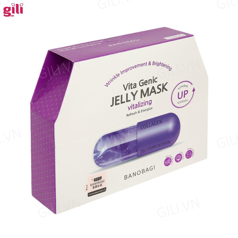 Mặt nạ Banobagi Genic Jelly Mask Vitalizing set 10 miếng chính hãng