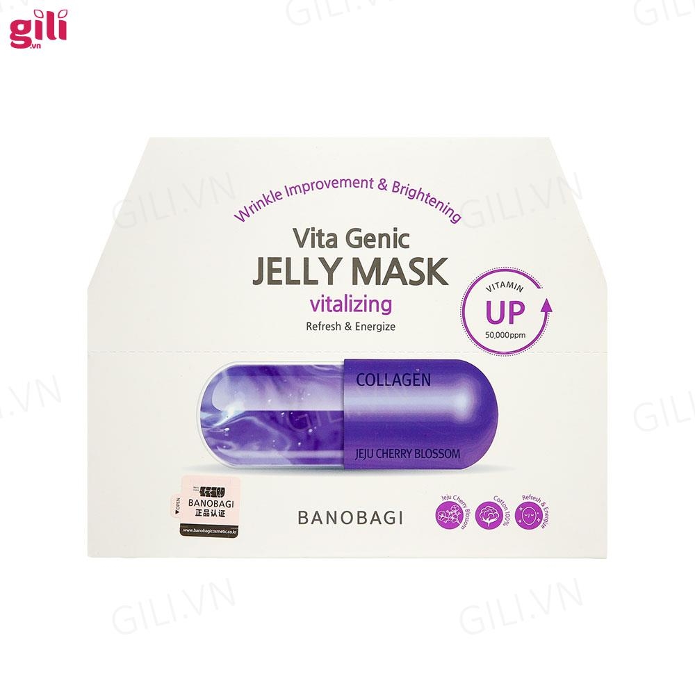 Mặt nạ Banobagi Genic Jelly Mask Vitalizing set 10 miếng chính hãng