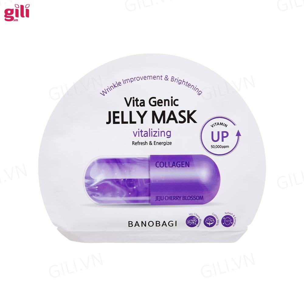 Mặt nạ Banobagi Genic Jelly Mask Vitalizing set 10 miếng chính hãng