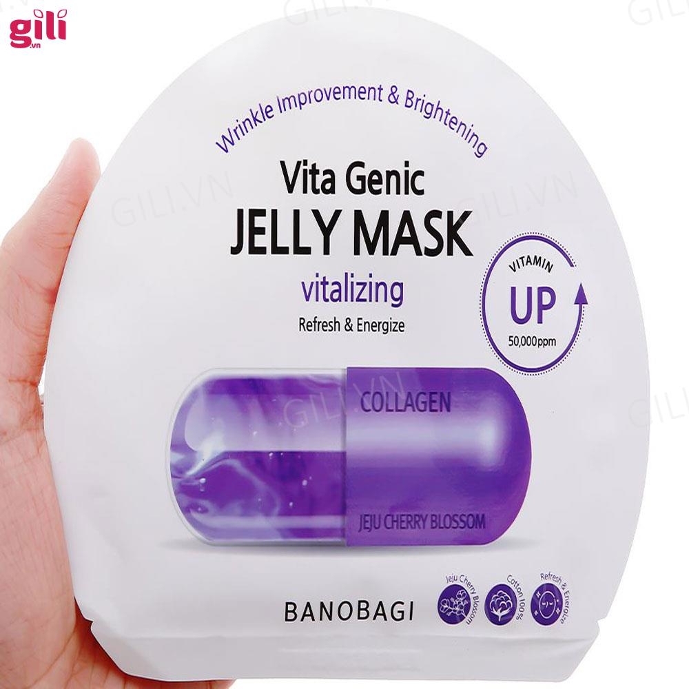 Mặt nạ Banobagi Genic Jelly Mask Vitalizing set 10 miếng chính hãng