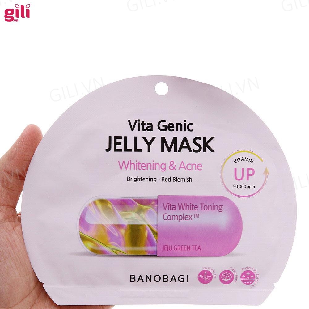 Mặt nạ Banobagi Genic Mask Whitening Acne set 10 miếng chính hãng