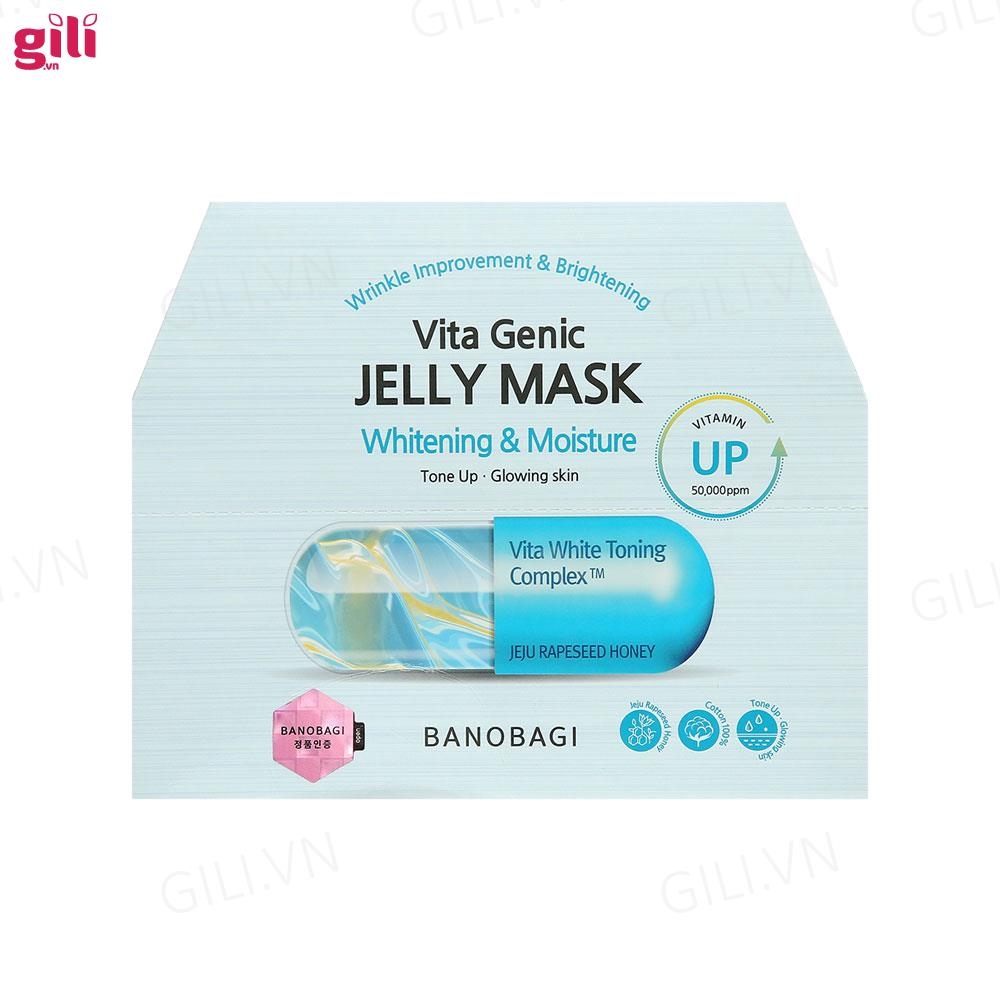 Mặt nạ Banobagi Genic Mask Whitening Moisture set 10 miếng chính hãng