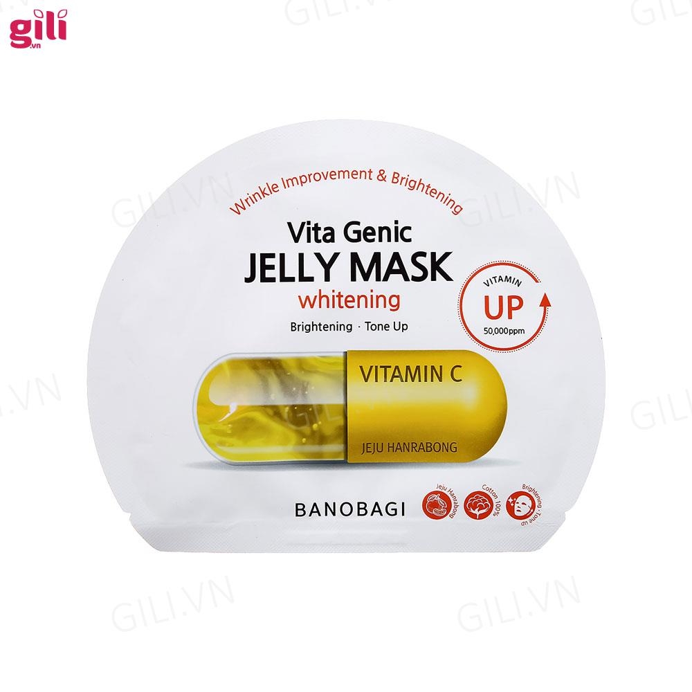 Mặt nạ Banobagi Genic Jelly Mask Vitamin C set 10 miếng chính hãng