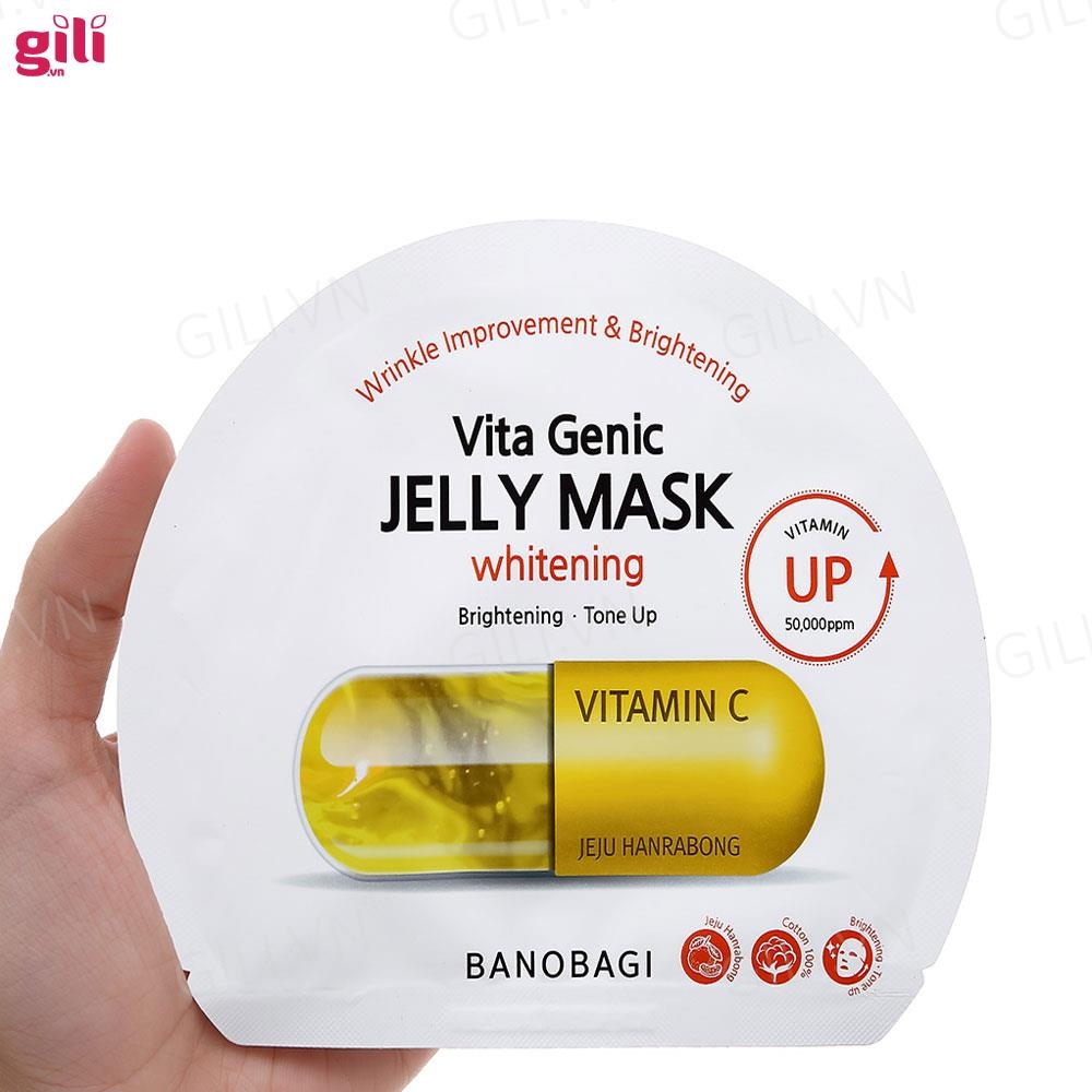 Mặt nạ Banobagi Genic Jelly Mask Vitamin C set 10 miếng chính hãng