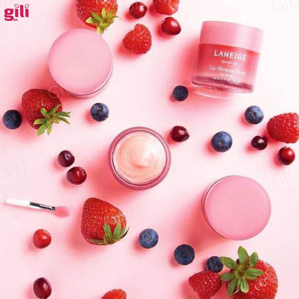 Mặt nạ ngủ môi Laneige Lip Sleeping Mask Ex Berry 3gr chính hãng