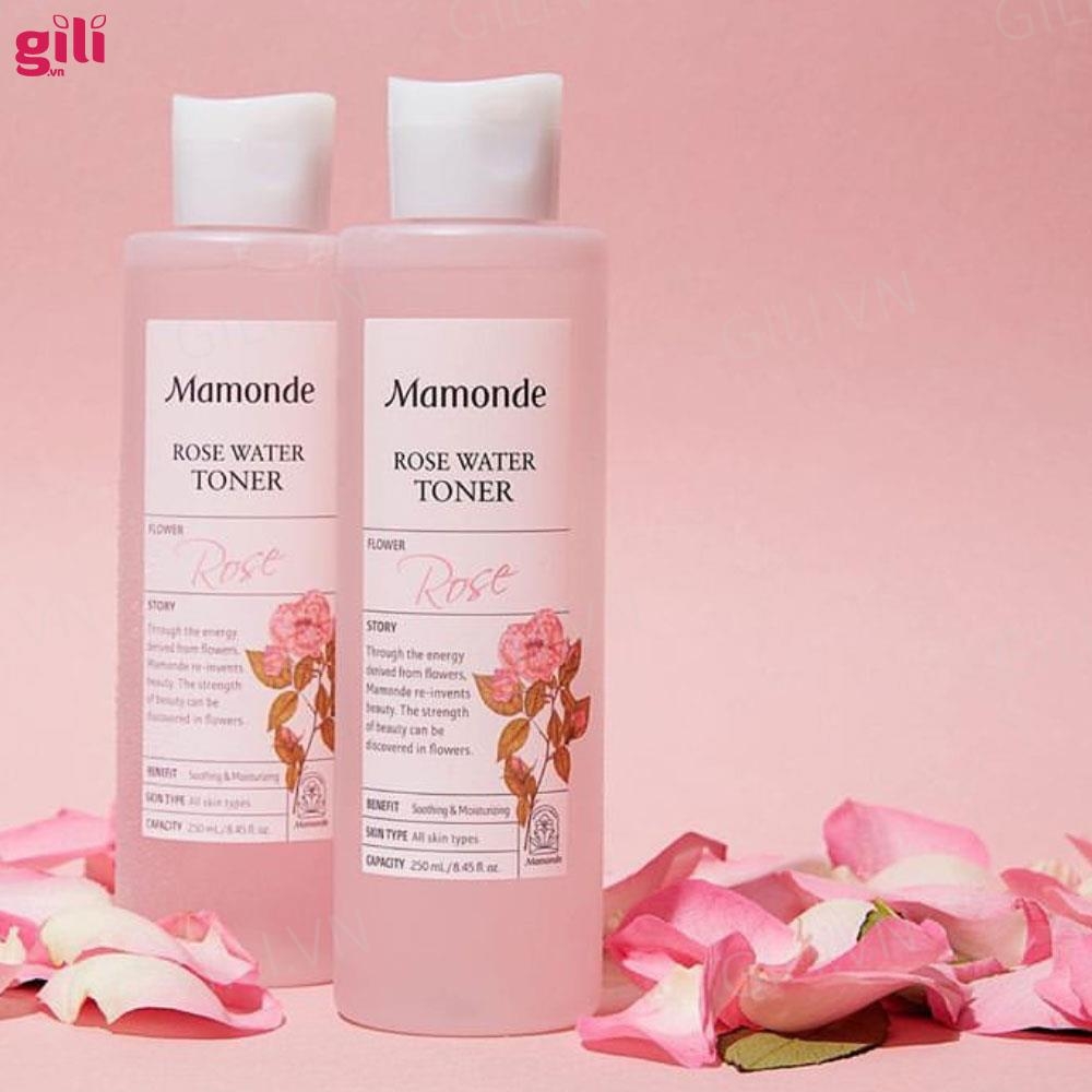 Nước hoa hồng Mamonde Rose Water Toner 150ml chính hãng