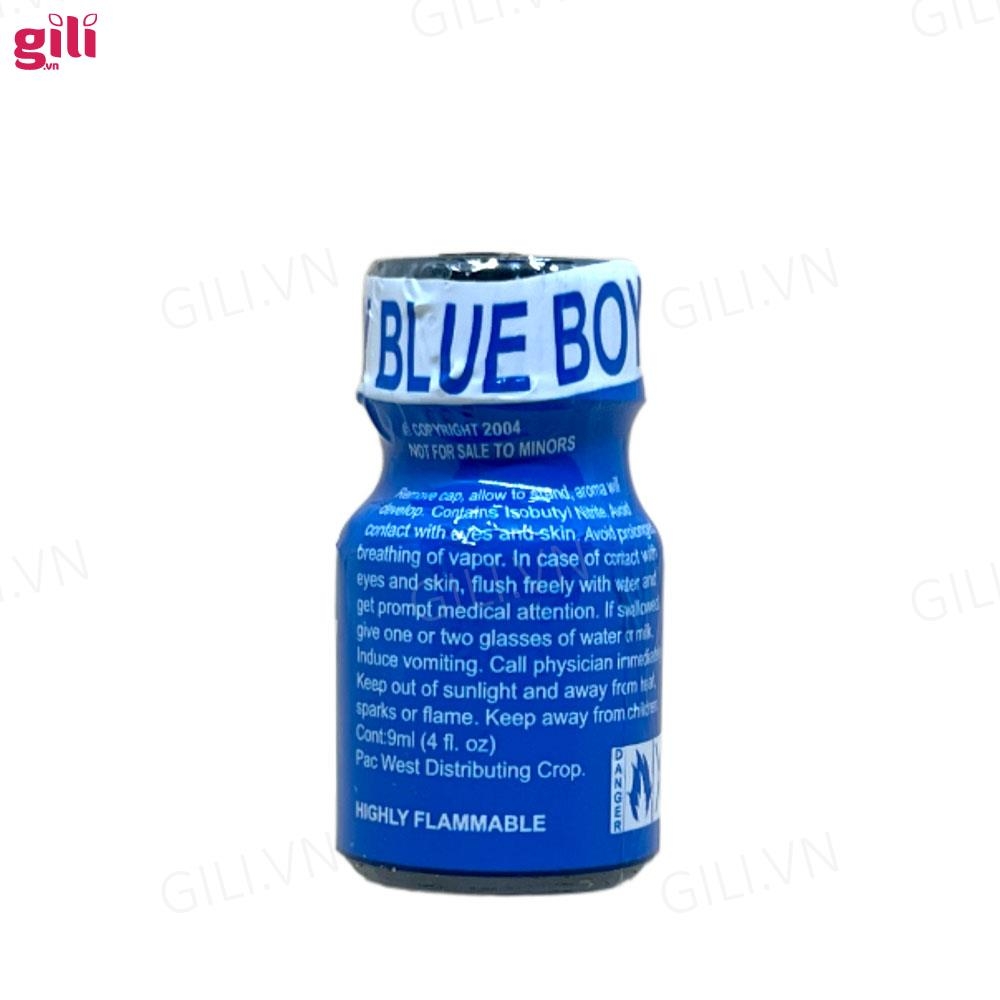 Nước ngửi Popper Blue Boy tăng kích thích chai 10ml chính hãng