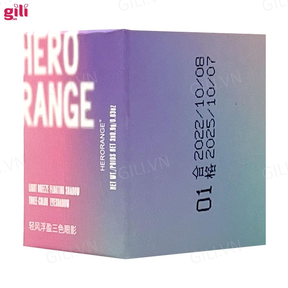 Phấn mắt nhũ Hero Range 3 tầng 2.7g chính hãng