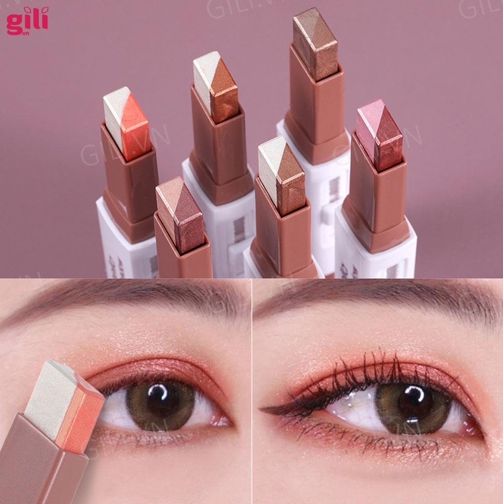 Phấn mắt nhũ 2 Line Lameila Color Eye Shadow 2.2g chính hãng.