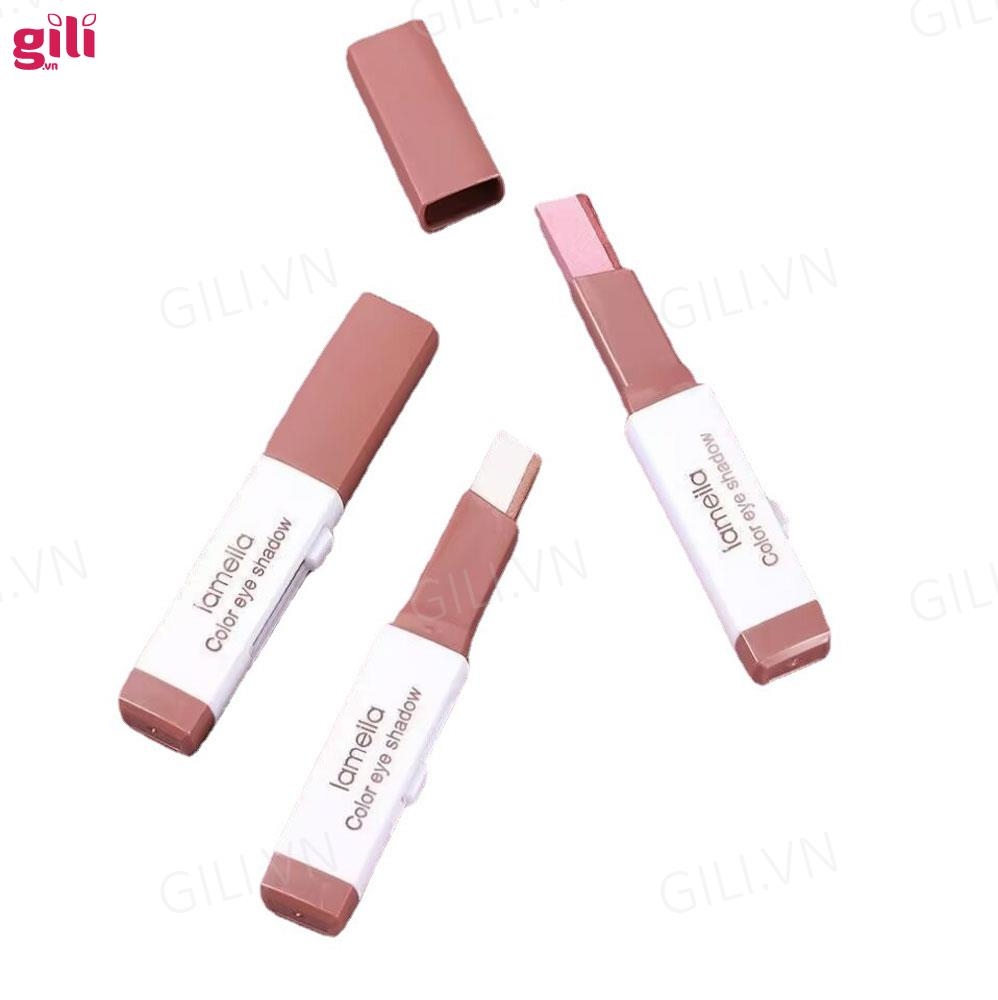 Phấn mắt nhũ 2 Line Lameila Color Eye Shadow 2.2g chính hãng.