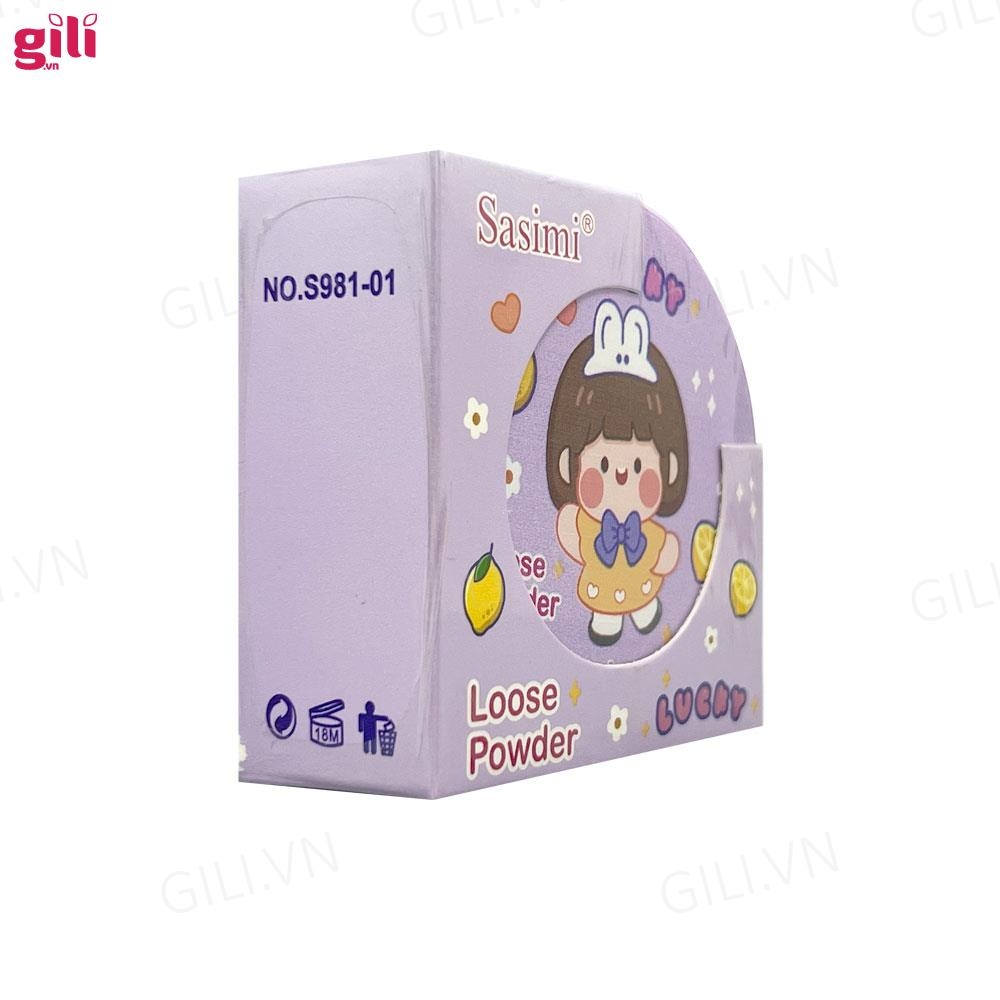 Phấn phủ kiềm dầu Sasimi Unicorn 12gr chính hãng