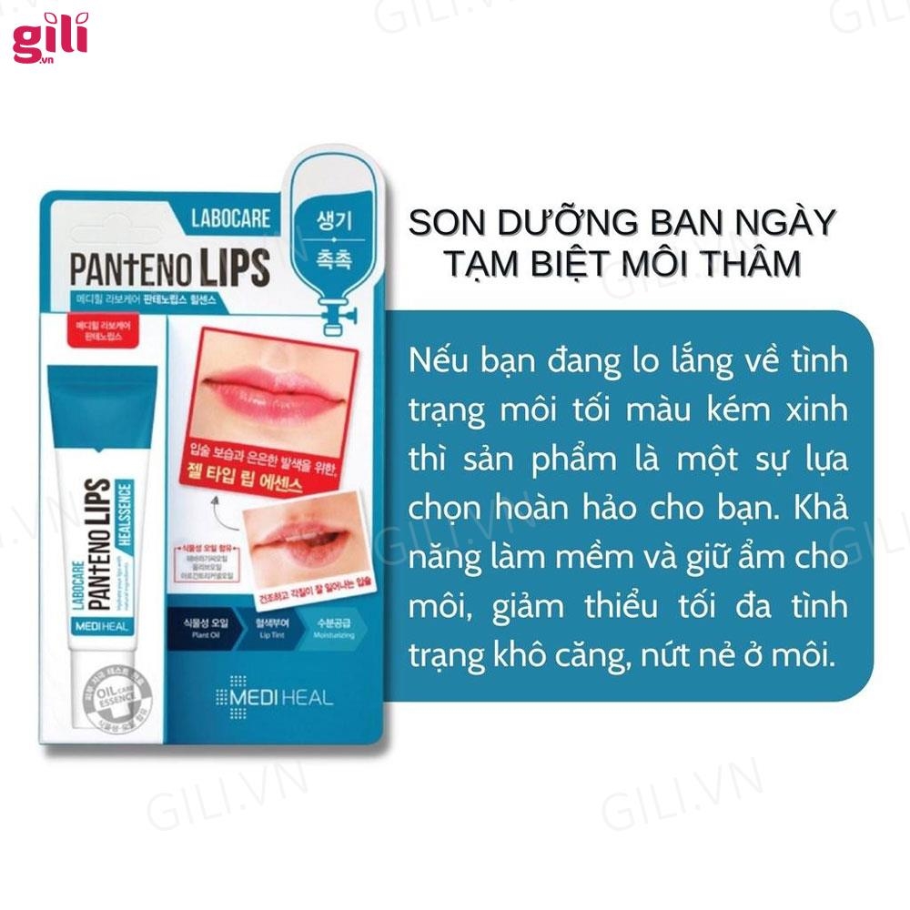 Son dưỡng Mediheal Labocare Panteno Lips xanh 10ml chính hãng