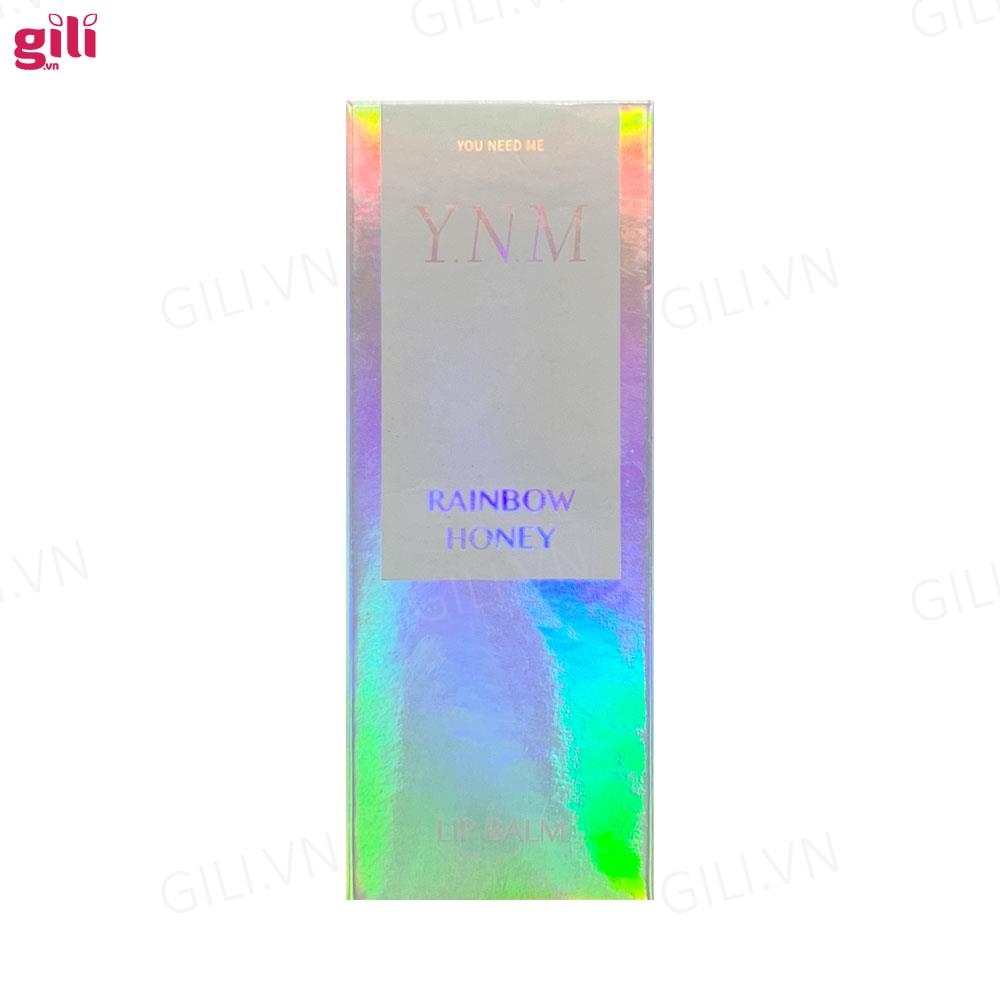 Son dưỡng môi YNM Rainbow Honey Lip Balm 3.8ml chính hãng