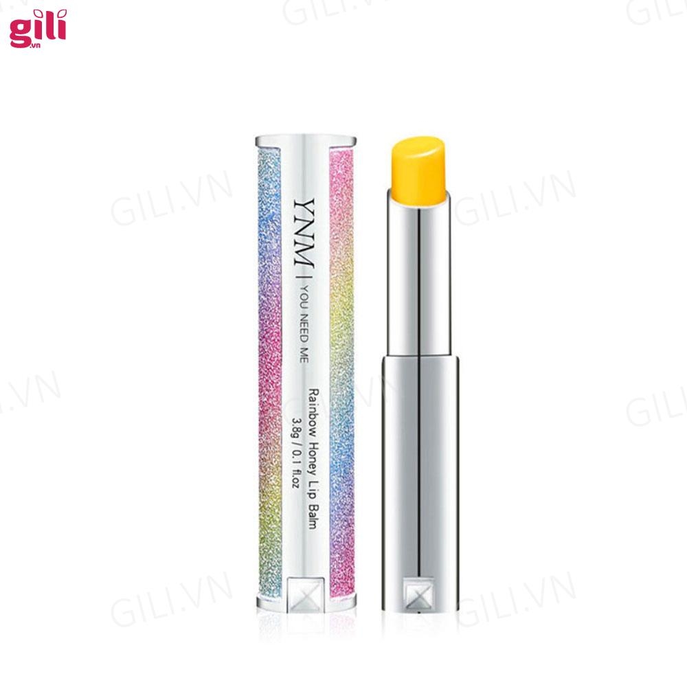 Son dưỡng môi YNM Rainbow Honey Lip Balm 3.8ml chính hãng