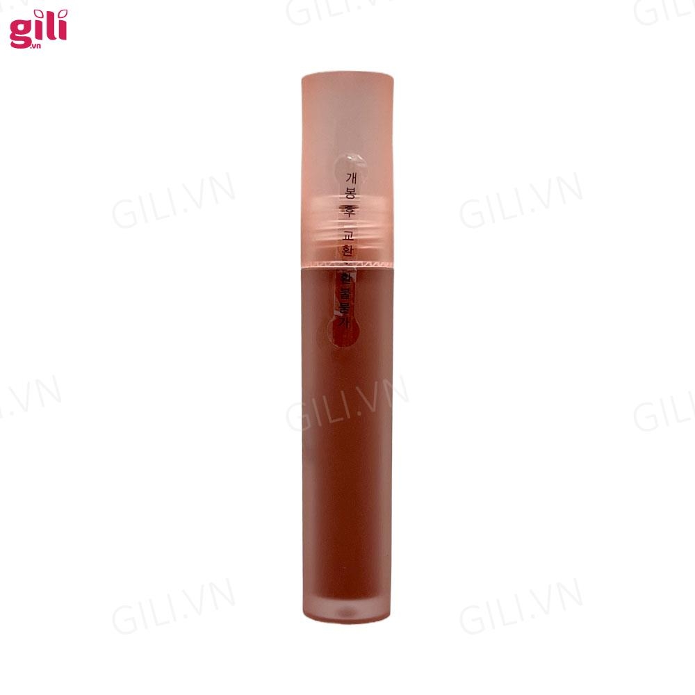 Son kem 3CE Blur Water Tint Laydown 4.6g - hồng đào trầm chính hãng